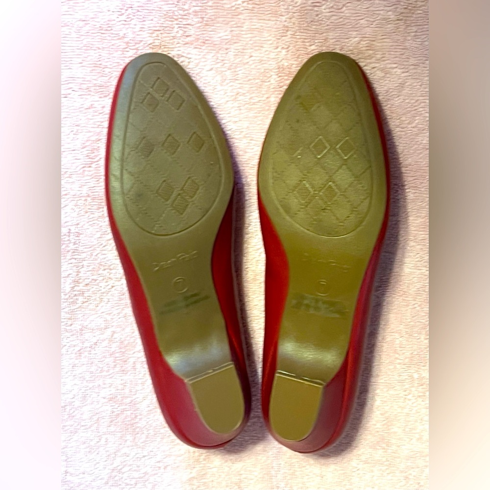 Dream Pairs Red Ballet Flats Elegant Slip-On Design - Picture 5 of 5